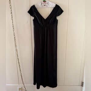 Black Formal Maternity Dress